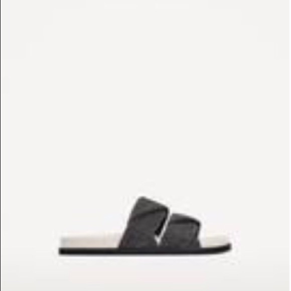 Zara Shiny Slide Sandal